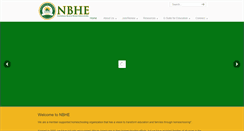 Desktop Screenshot of nbhe.net